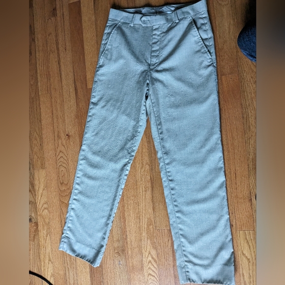 Calvin Klein Wool Light Khaki Trousers 30/30 - Picture 1 of 6